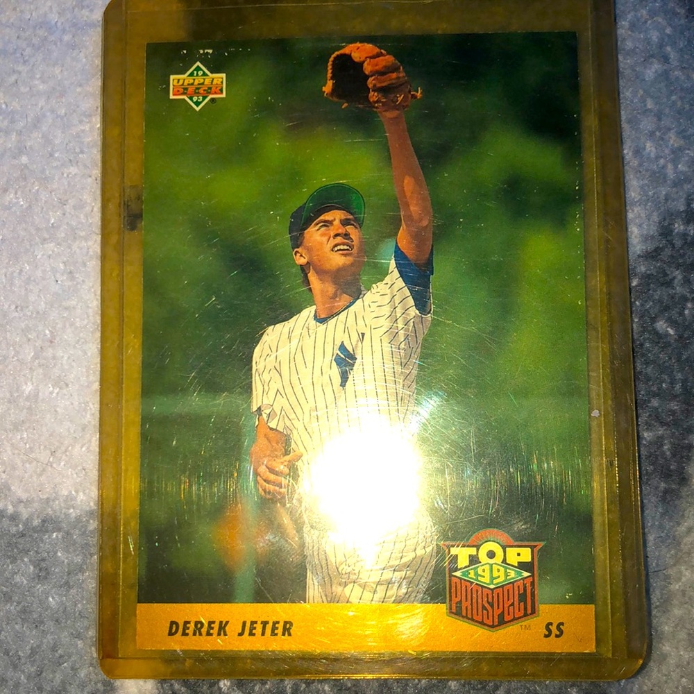 Derek Jeter Gold Hologram